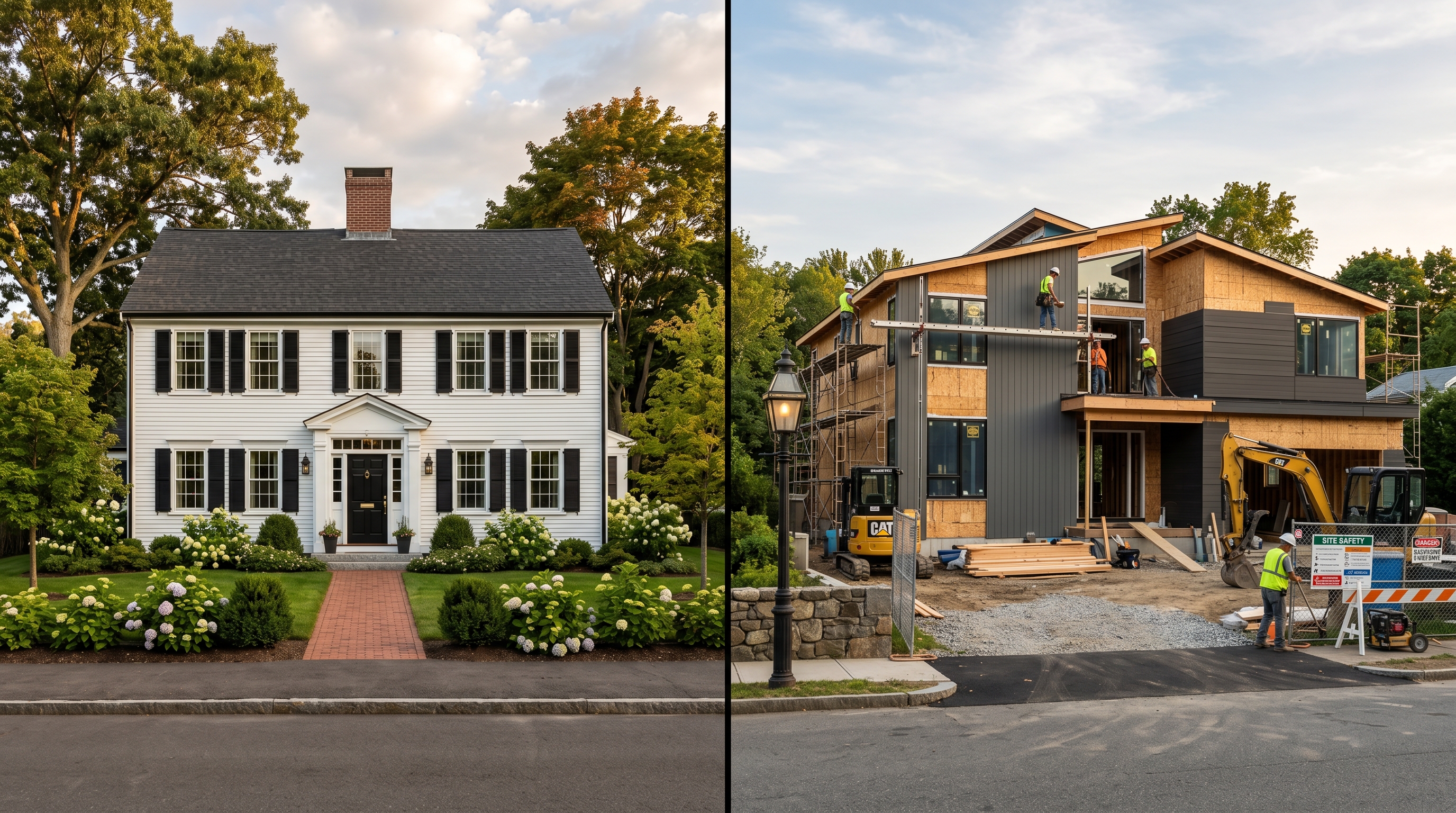 Renovate vs tear-down home comparison