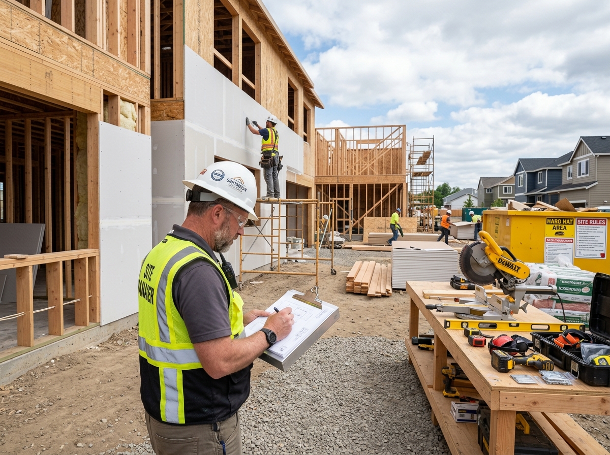 Professional construction site management