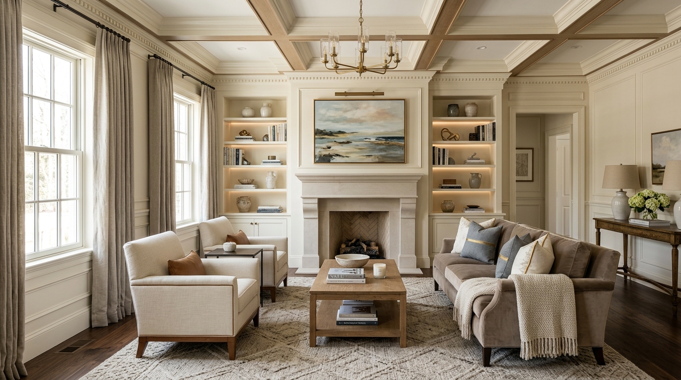 Interior design consultation for residential remodeling project